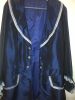 Adult Female Costumes to Hire - Blue jacket with silver trim